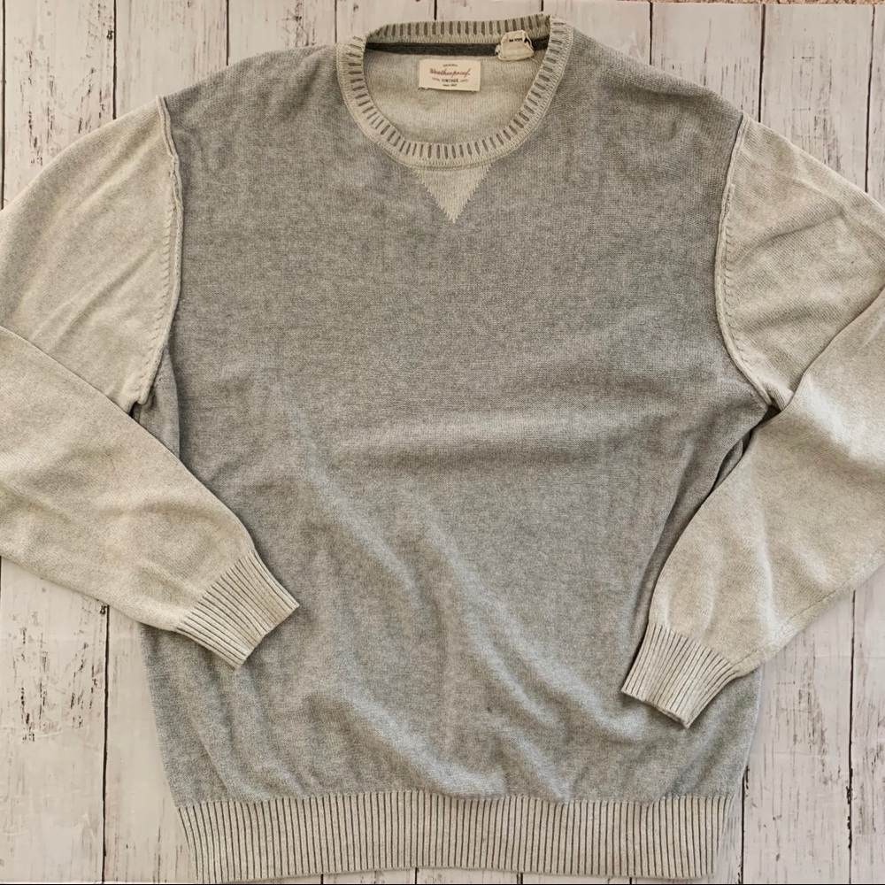 Weatherproof vintage raw two toned 100% cotton